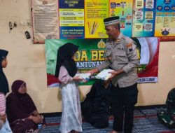 Doa Bersama dan Santunan Anak Yatim, Polsek Cluwak Jaga Keharmonisan Jelang Agenda Politik Daerah