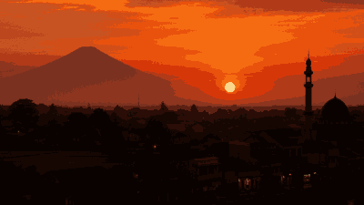 10 spot sunset terbaik di purbalingga