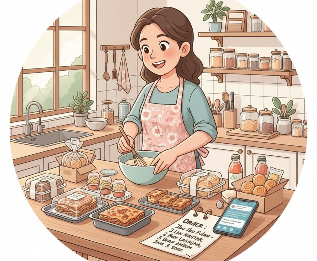 7 Bisnis Rumahan untuk Ibu Rumah Tangga