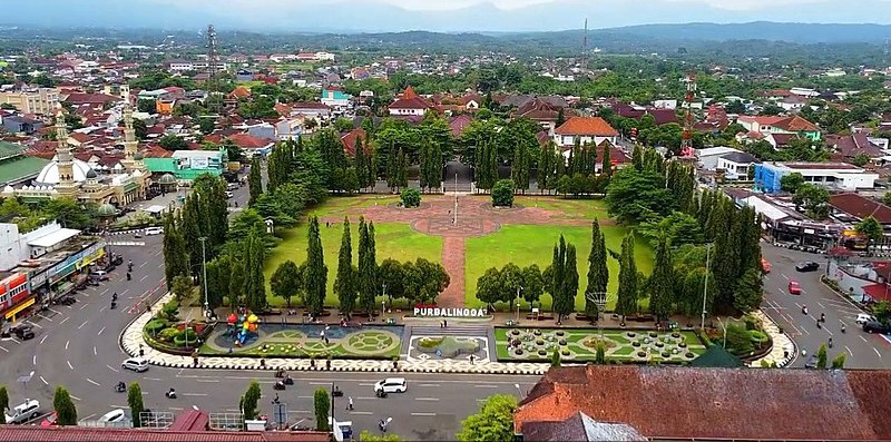 Alun-Alun Purbalingga Jawa Tengah