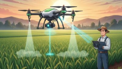 Bagaimana Drone Dipakai untuk Pertanian, Revolusi Baru di Dunia Agrikultur