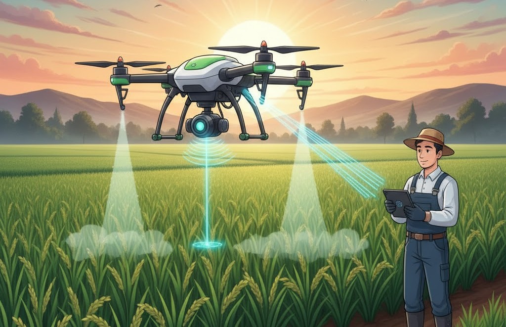 Bagaimana Drone Dipakai untuk Pertanian, Revolusi Baru di Dunia Agrikultur
