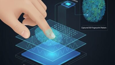 Cara Kerja Sensor Sidik Jari di HP Modern (Penjelasan Lengkap & Mudah Dipahami)