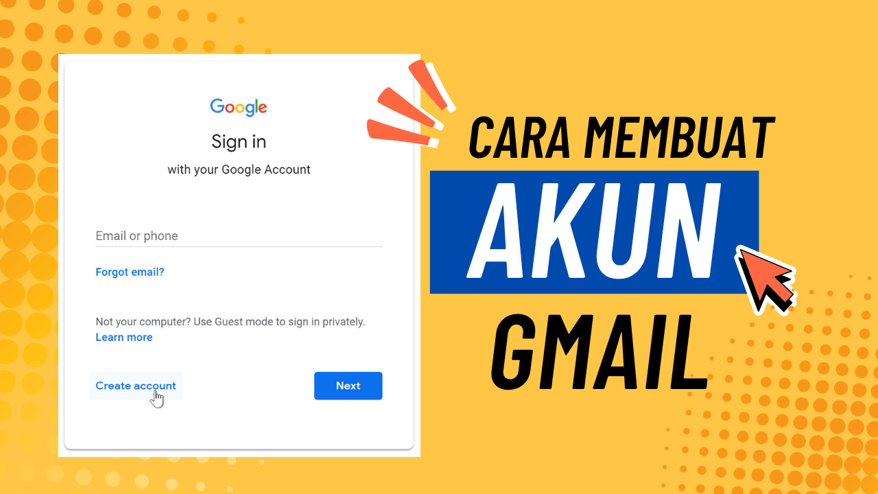 Cara Membuat Akun Gmail