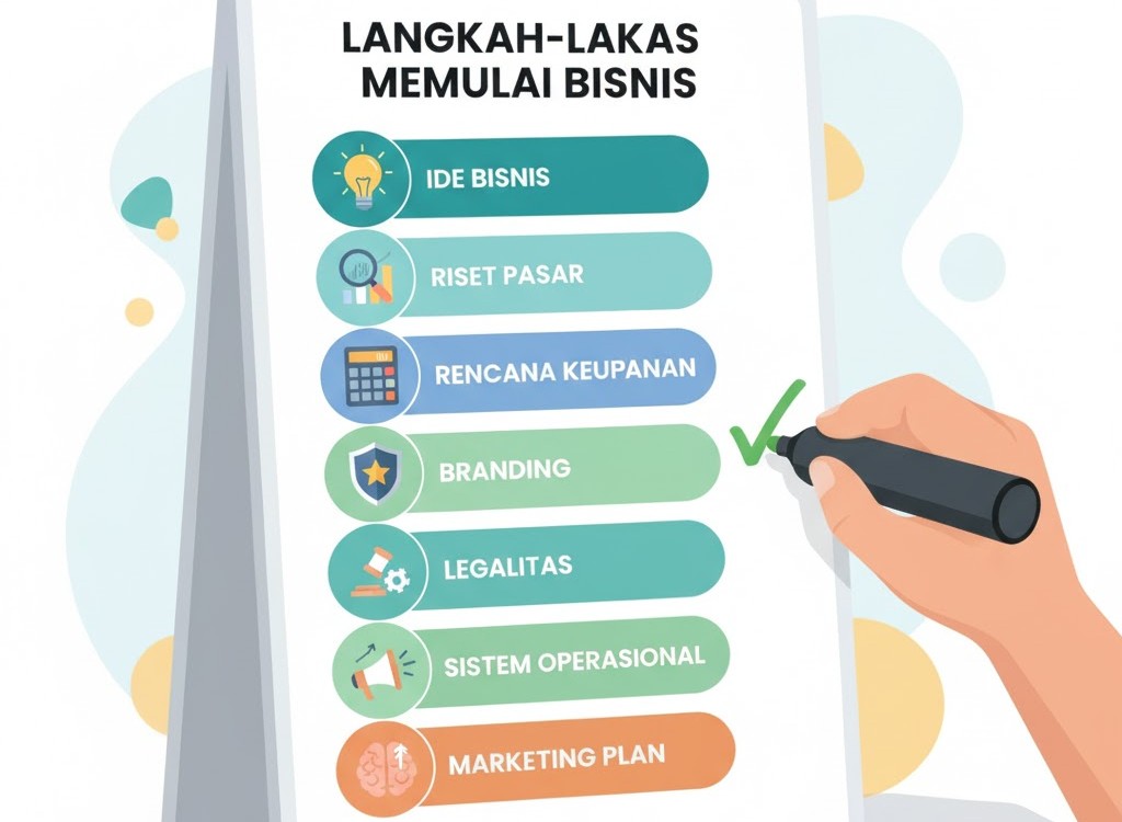 Checklist Wajib Sebelum Memulai Bisnis Pertamamu