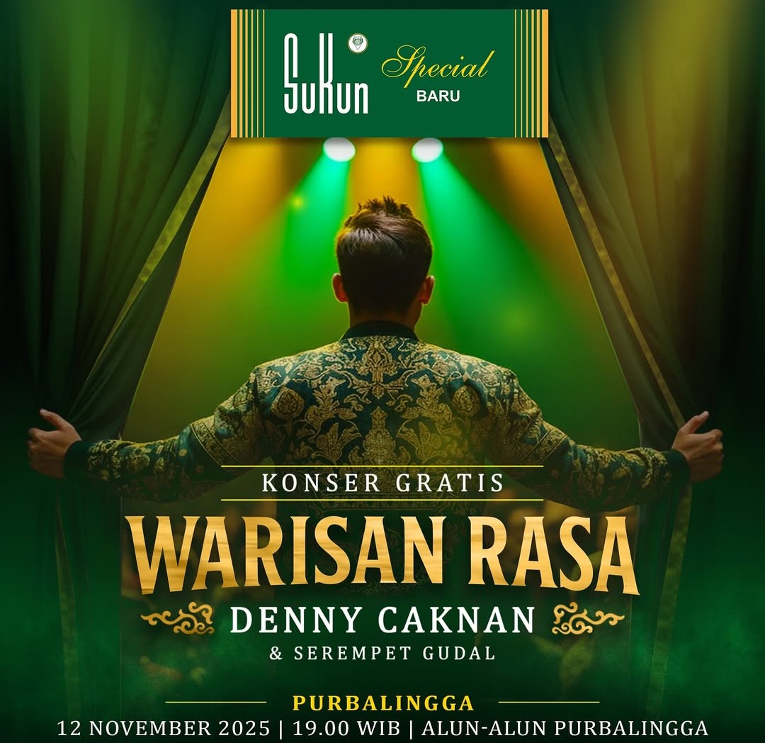 Denny Caknan Siap Goyang Purbalingga Lewat Konser “Warisan Rasa” 2025