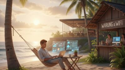 Digital Nomad di Indonesia: Teknologi yang Membuatnya Mungkin