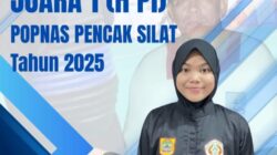 Ghina Salsabila, Kembali Sumbang Emas untuk Jawa Tengah di POPNAS dan PEPARPENAS 2025