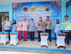 Kapolri & Ketua Komisi IV DPR Tinjau SPPG YKB Polres Karanganyar, Tegaskan Dukungan untuk Program MBG