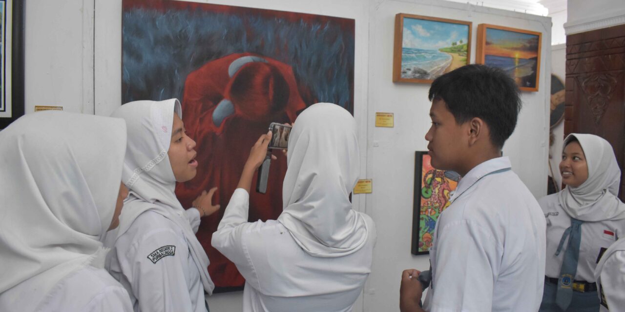 Lestarikan Seni Rupa di Purbalingga, Komunitas Blarak Gelar Pameran Ketujuh Kalinya (Dok. Dinkominfo)
