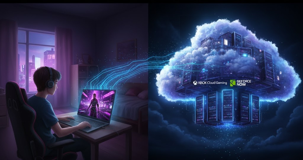 Teknologi Cloud Gaming Main Game Berat Tanpa PC Mahal