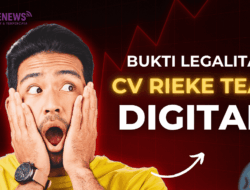 Bukti Legalitas CV RIEKE TEAM DIGITAL