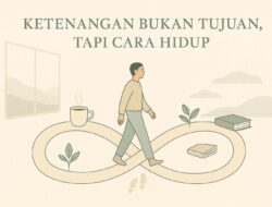 Ketenangan Bukan Tujuan, Tapi Cara Hidup