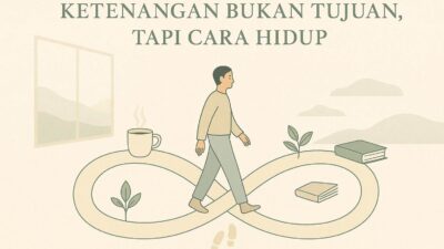 Ketenangan Bukan Tujuan, Tapi Cara Hidup