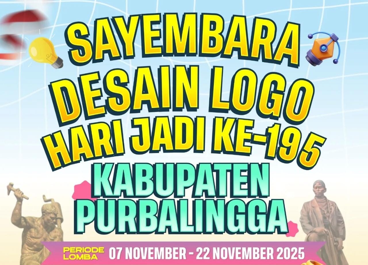 sayembara desain logo hari jadi Kabupaten Purbalingga ke-195