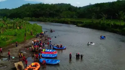 Sensasi Arung Jeram di Sungai Klawing: Adrenalin di Tengah Alam Purbalingga