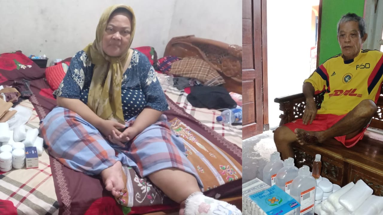 Perawat Perduli Luka Bantu Dua Pasien Luka Kronik di Kecamatan Rembang