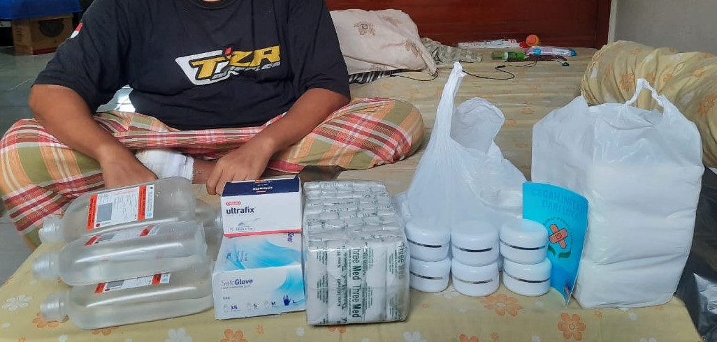 Tim Perawat Peduli Luka Tangani Pasien Ulkus Diabetes di Kalimanah Purbalingga